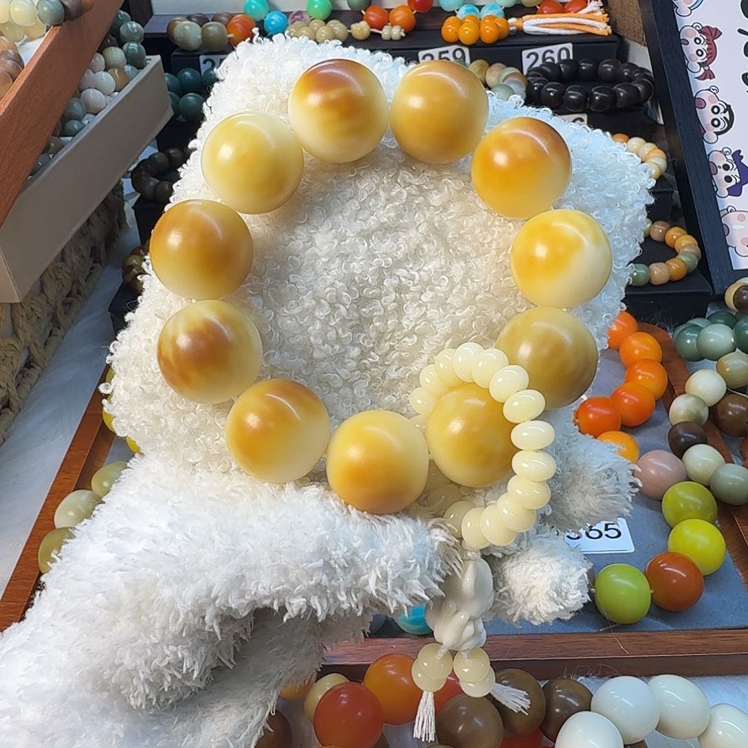 菩提根/象牙果手串24尺寸新品干磨7