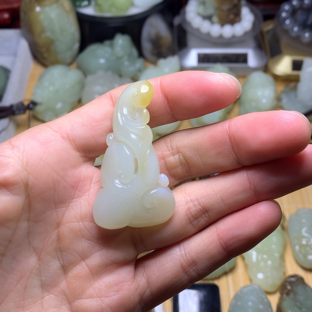 和田玉挂件未镶嵌