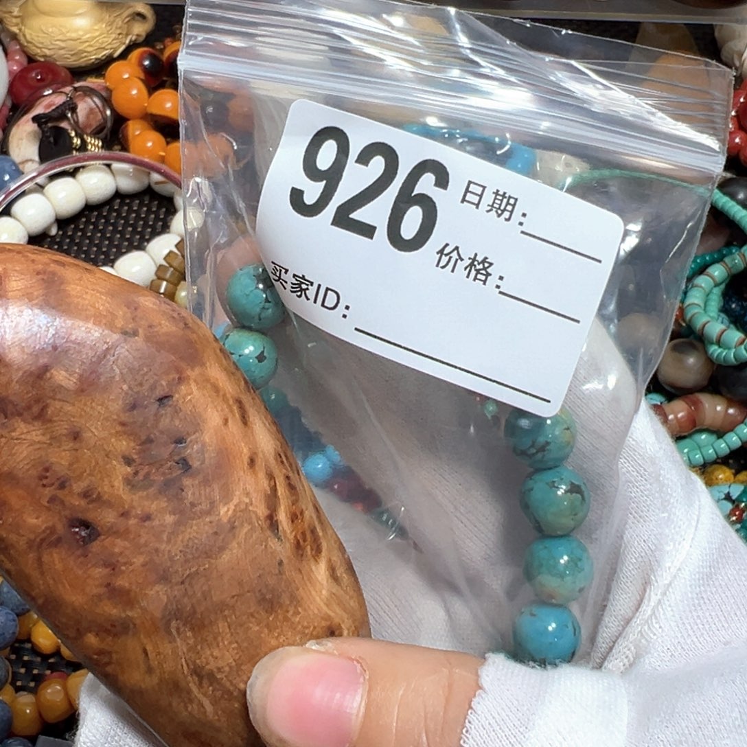 非洲檀香无事牌10单圈手串