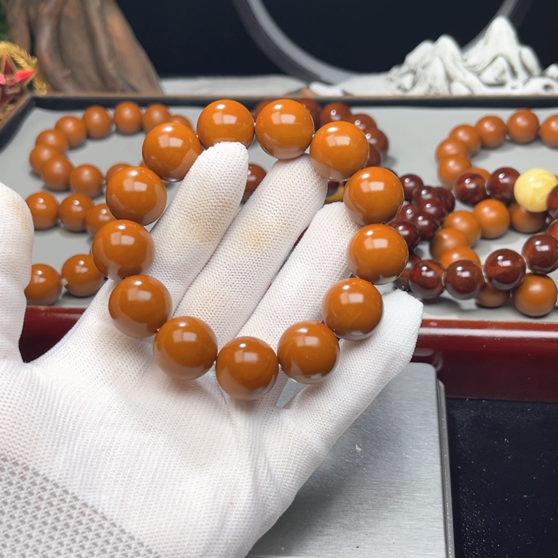 橄榄核手串壶***子1.73+树王精品铁核