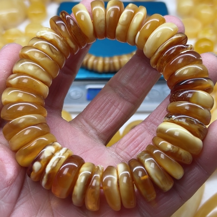 琥珀（矿物珀）手串未镶嵌