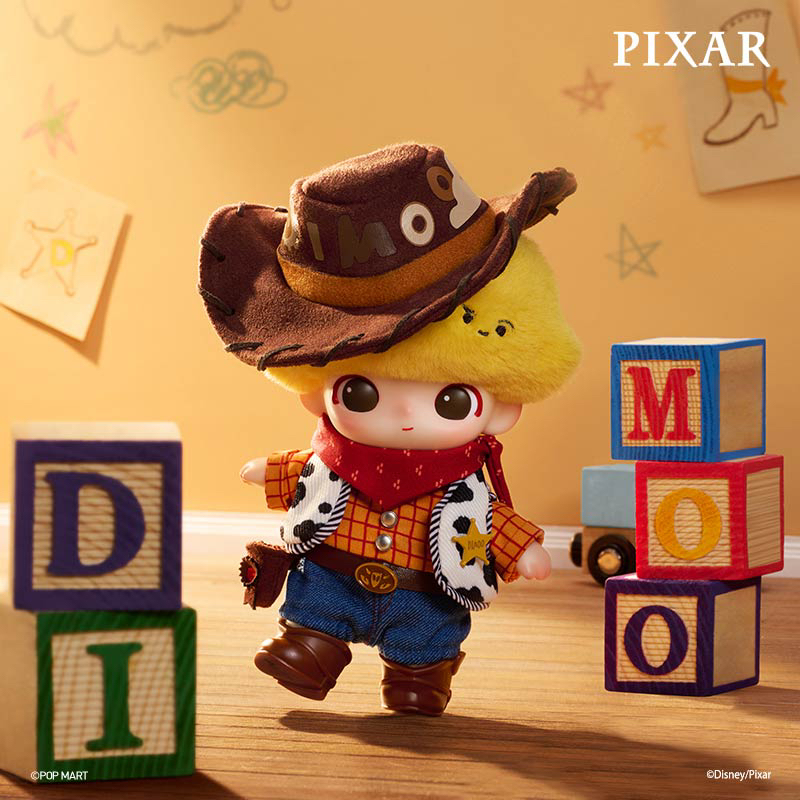 【小凡代拆】DIMOO PIXAR联名搪胶毛绒挂件皮克斯玩具总动员盲盒