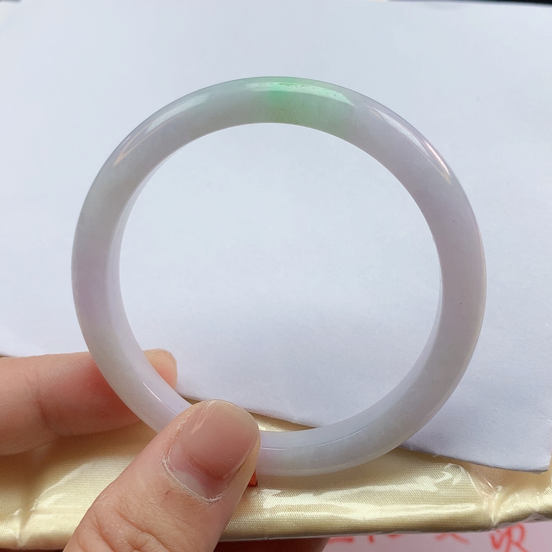 翡翠手镯未镶嵌53圈400104