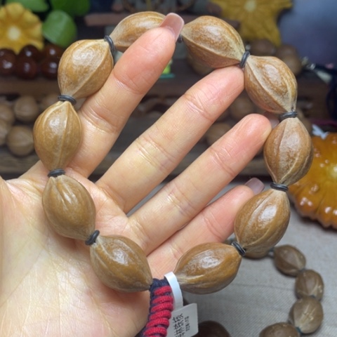 橄榄核手串/手链梅林铁核18.27