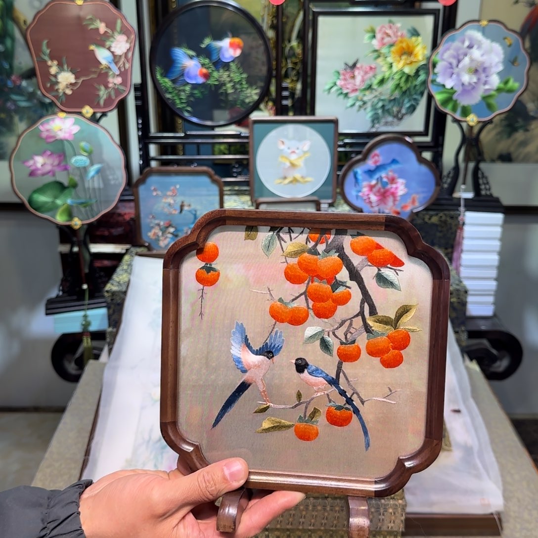 刺绣刺绣工艺精湛