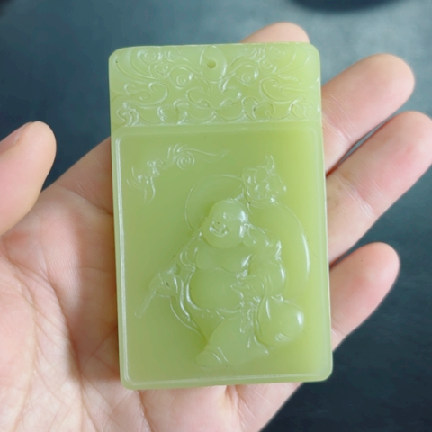 紫金钵盂菩提把件