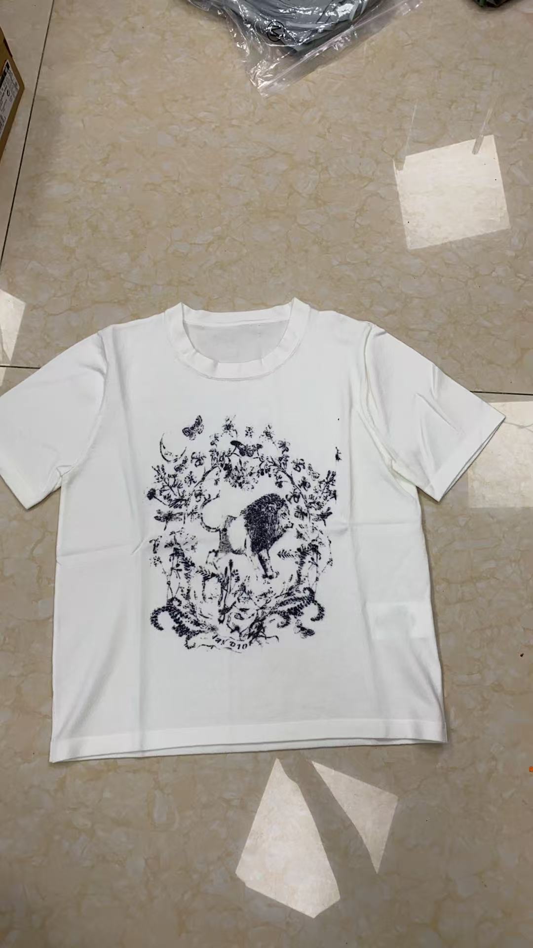 072圆领街头风速干短款T恤短袖情侣印花夏季时尚常规