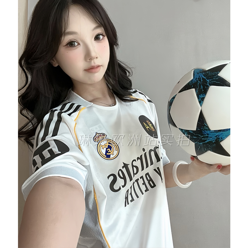 超A级25-26皇马主场球衣皇家马德里队服西甲球员版姆巴佩