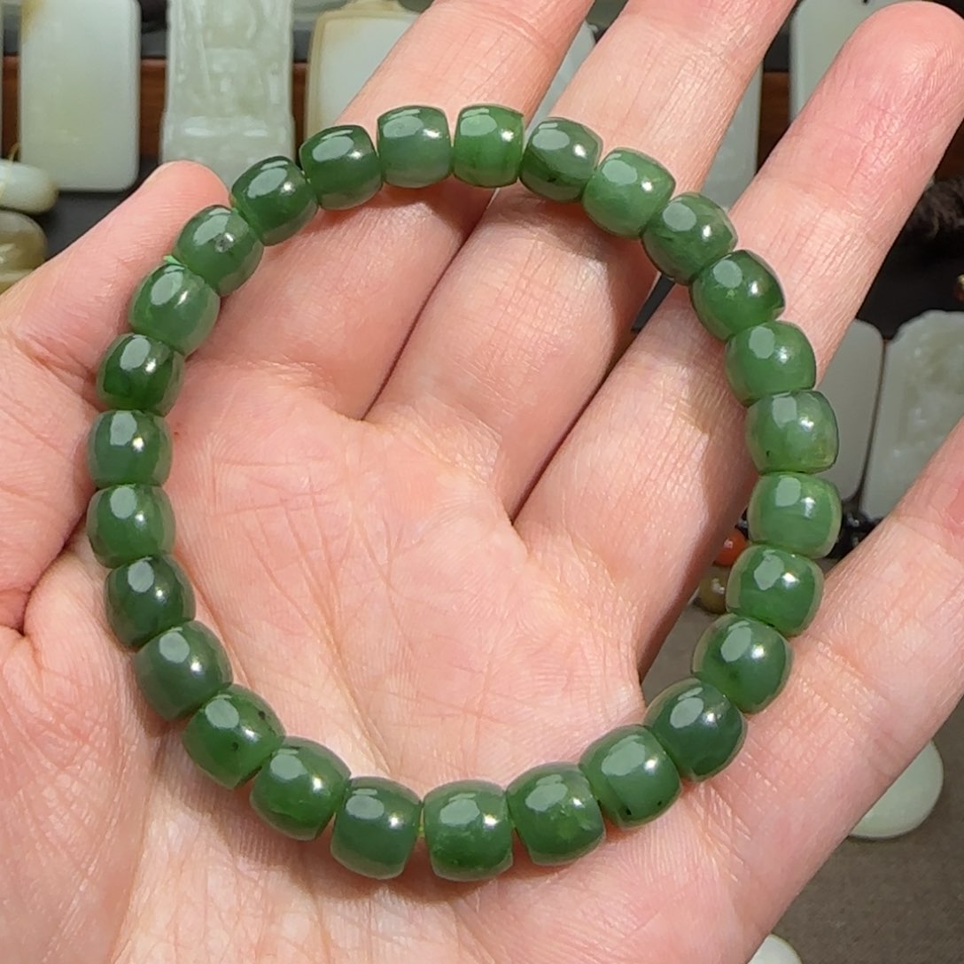 和田玉手链未镶嵌