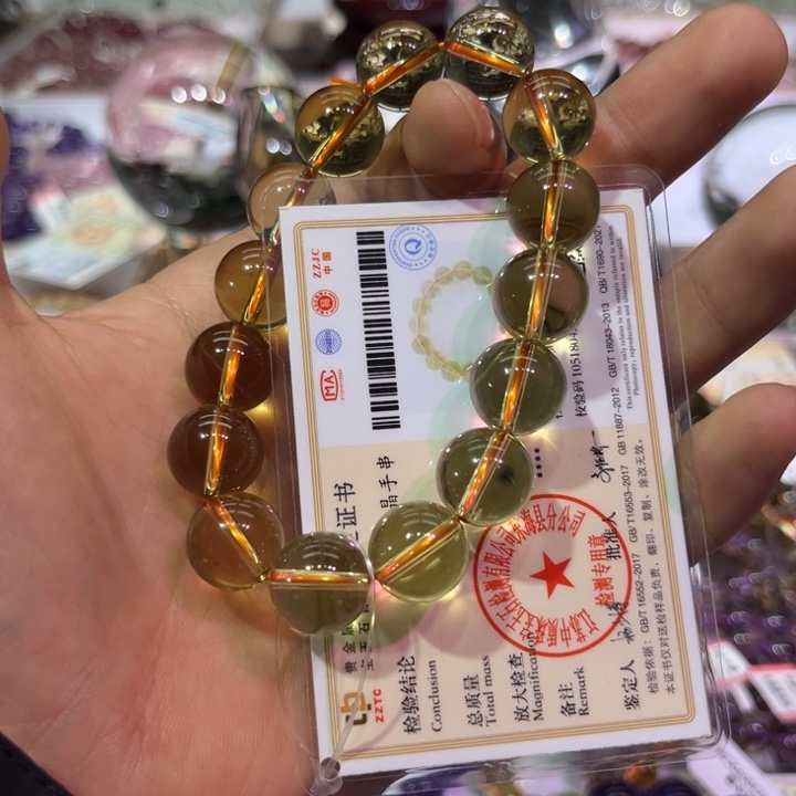 【闪购商品】水晶手链未镶嵌黄水晶