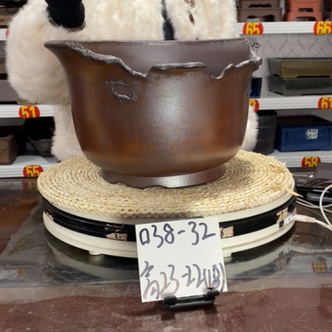 紫砂宜兴紫砂花盆