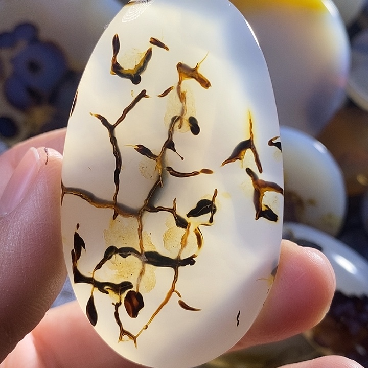 未镶嵌颈饰玛瑙/玉髓用****6