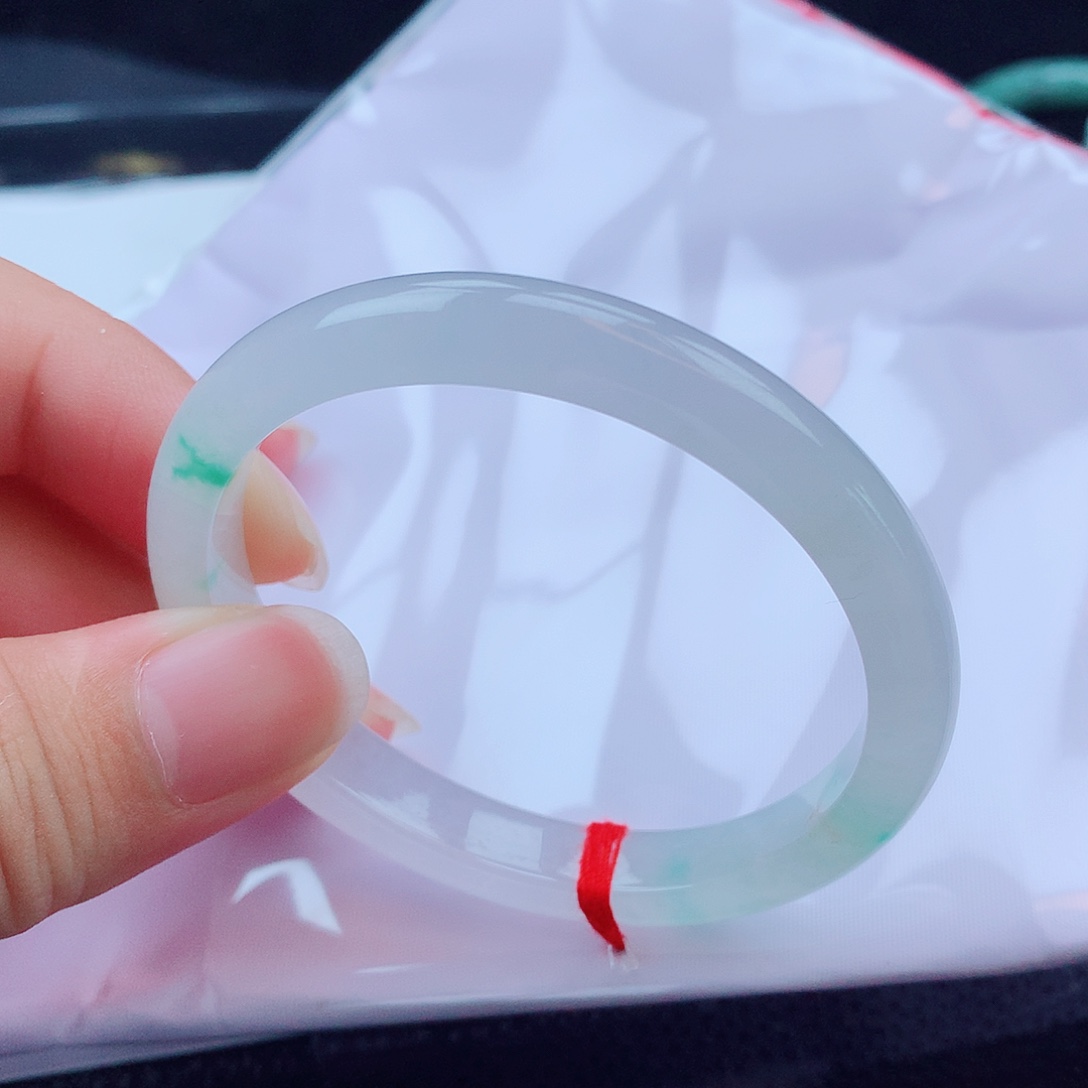 未镶嵌手镯翡翠天然缅甸翡翠A货手镯 
