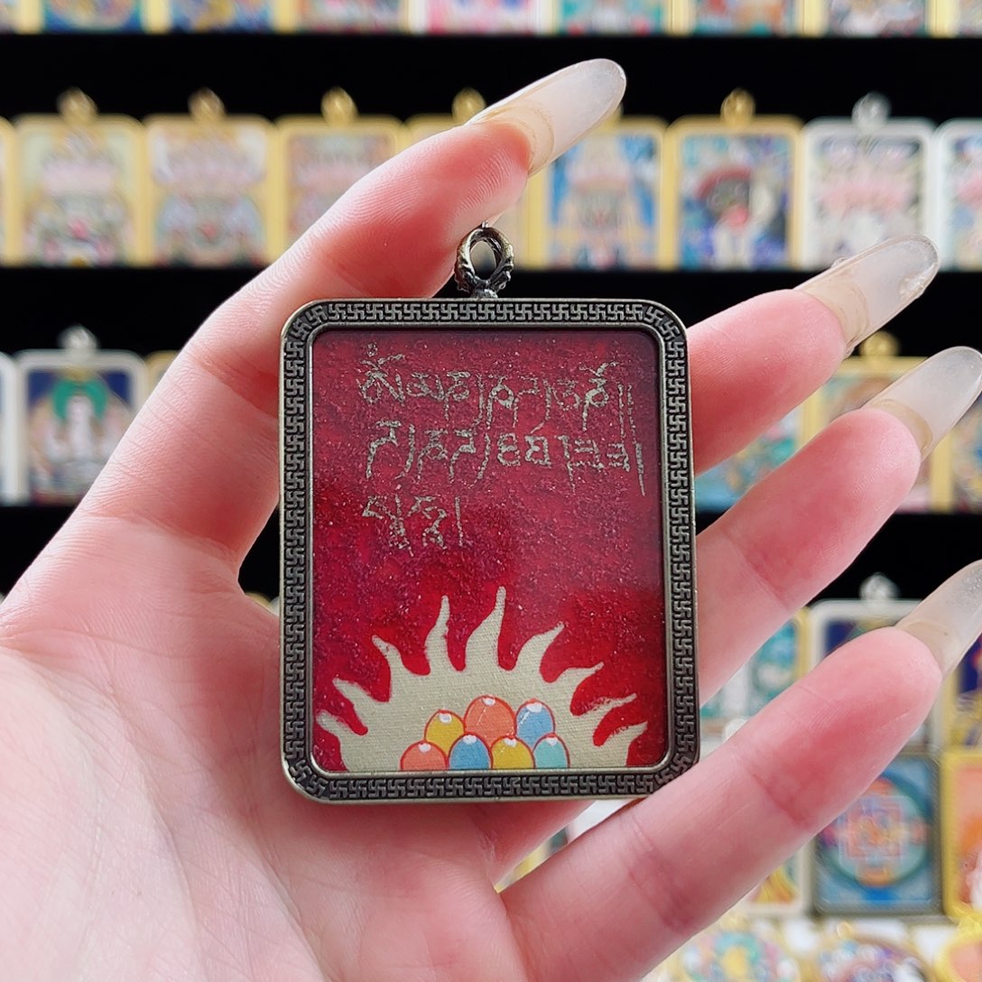 吊坠摩尼宝纯手绘