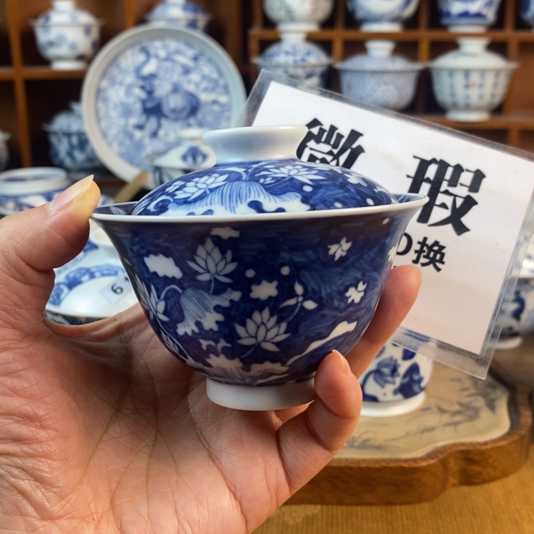不***弟瓷片景德镇陶瓷手绘茶器079