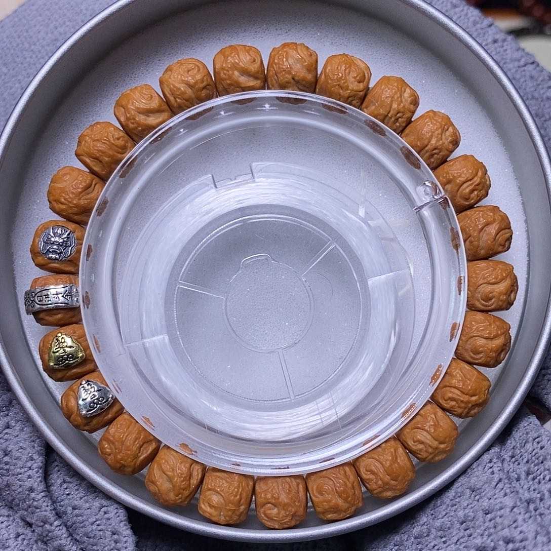 手串猴头核桃四标天命玄鸟尺寸9+全品