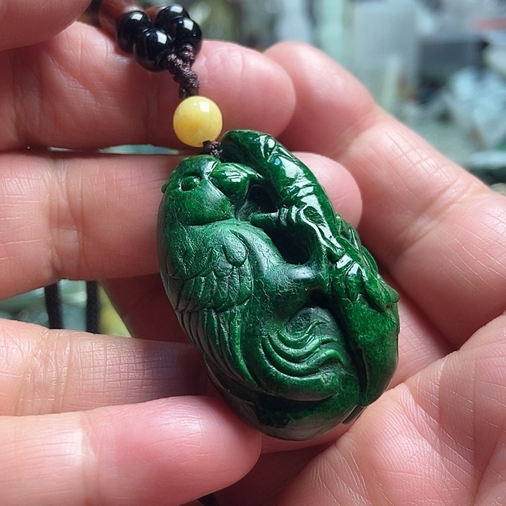 翡翠吊坠(不含链)未镶嵌东*亮