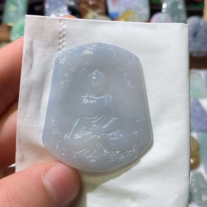 翡翠颈饰未镶嵌挂件