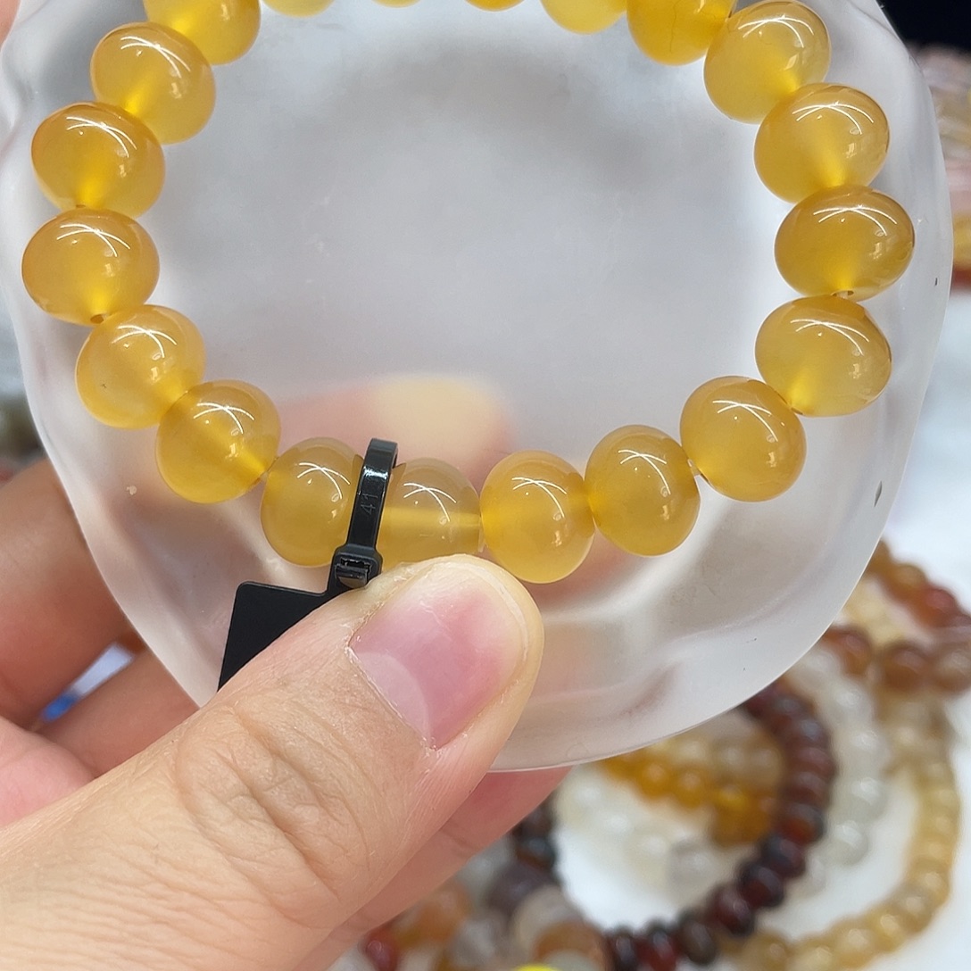 玛瑙/玉髓未镶嵌手链