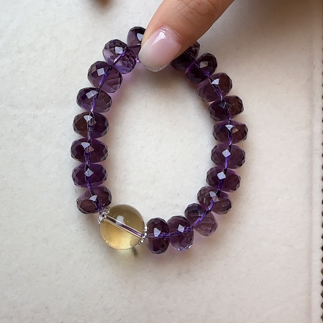 水晶手链未镶嵌K***e大气上档次