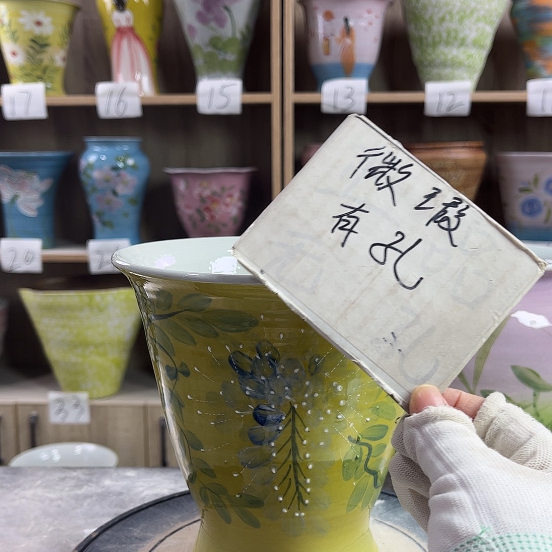 景德镇陶瓷花盆花盆