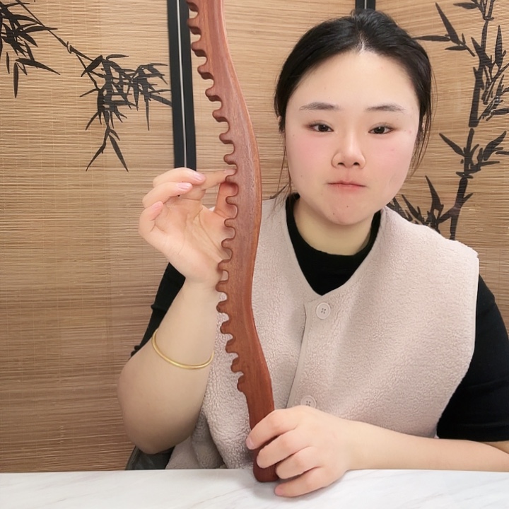 红檀香64厘米龙棍微瑕