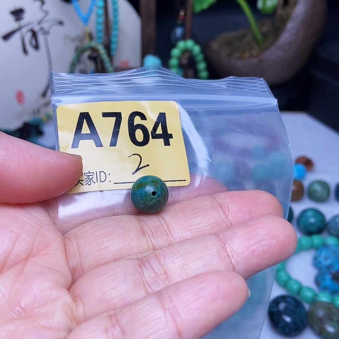 绿石头十堰特色手工古风配饰空竹十堰特色散珠