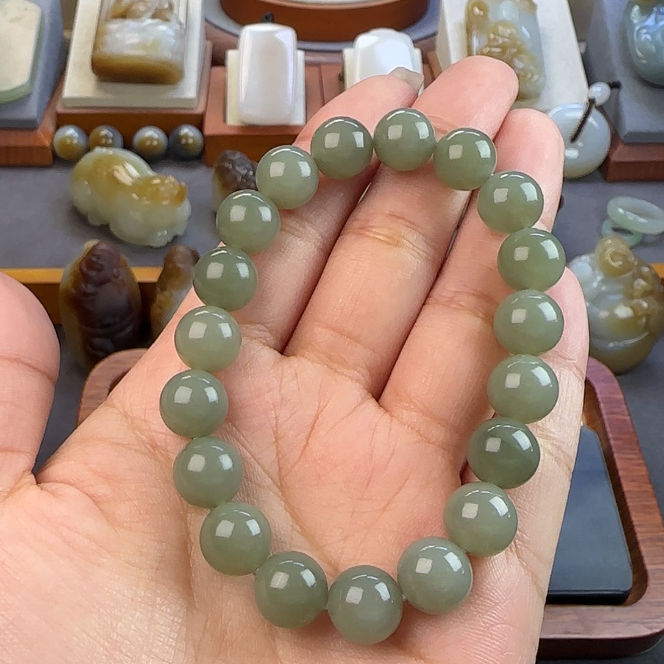 【闪购商品】和田玉手串未镶嵌