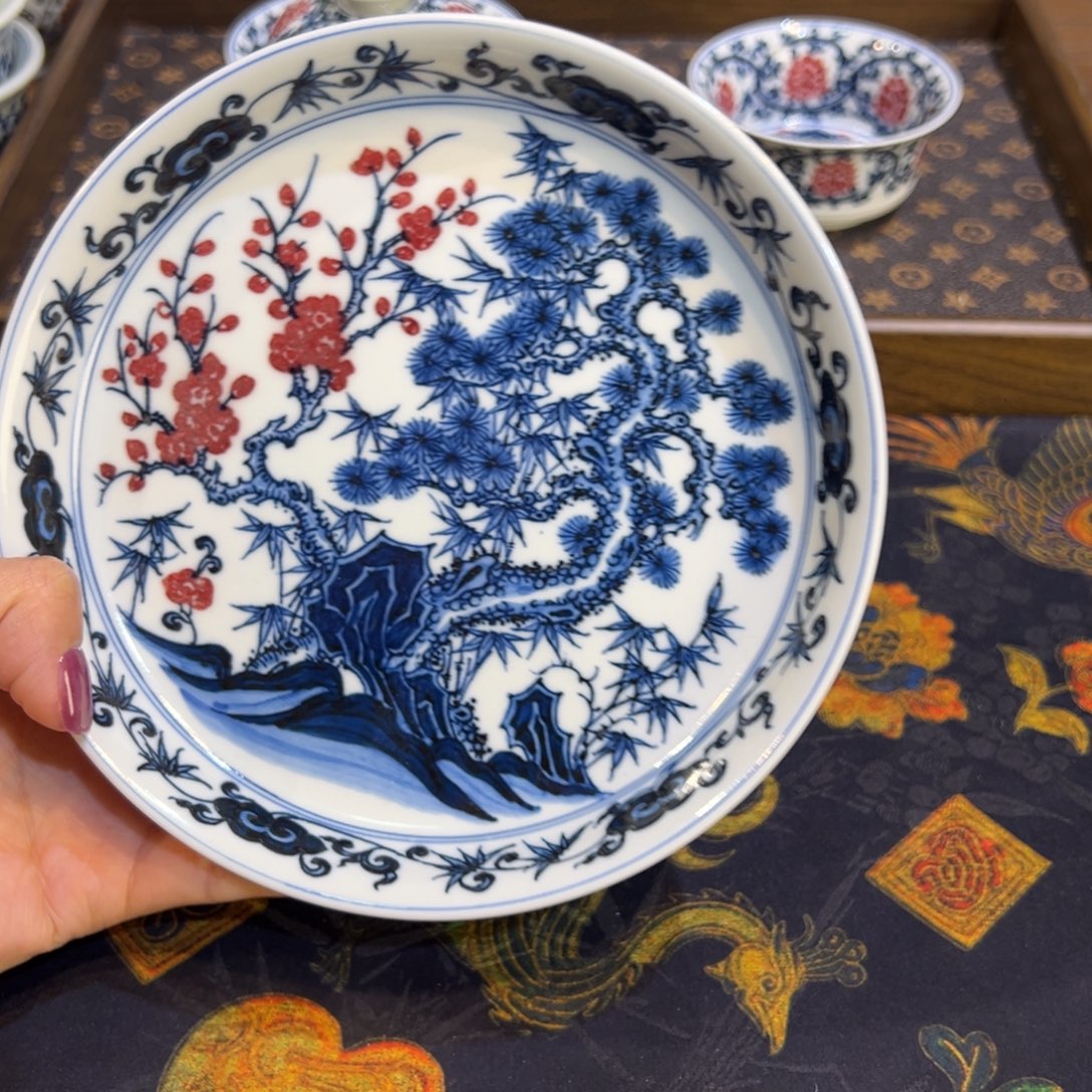 景德镇陶瓷手工手绘