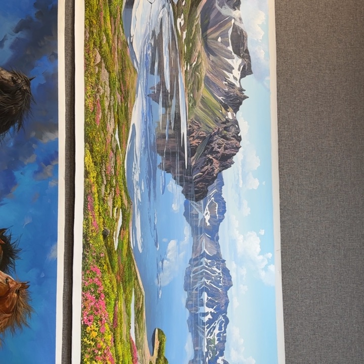 油画优惠多多指教一下自己