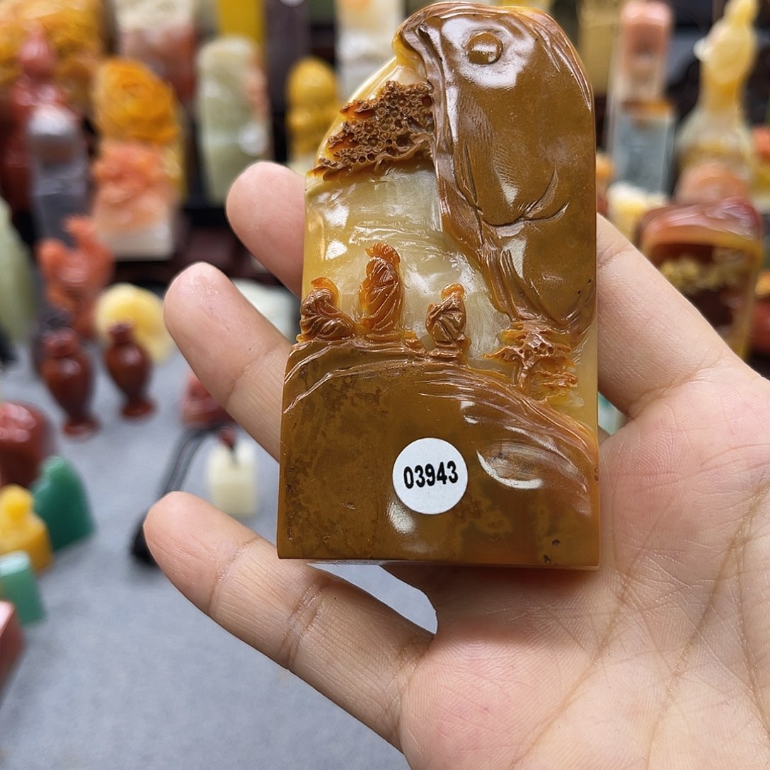 寿山石印石汉**弟3943包邮包刻