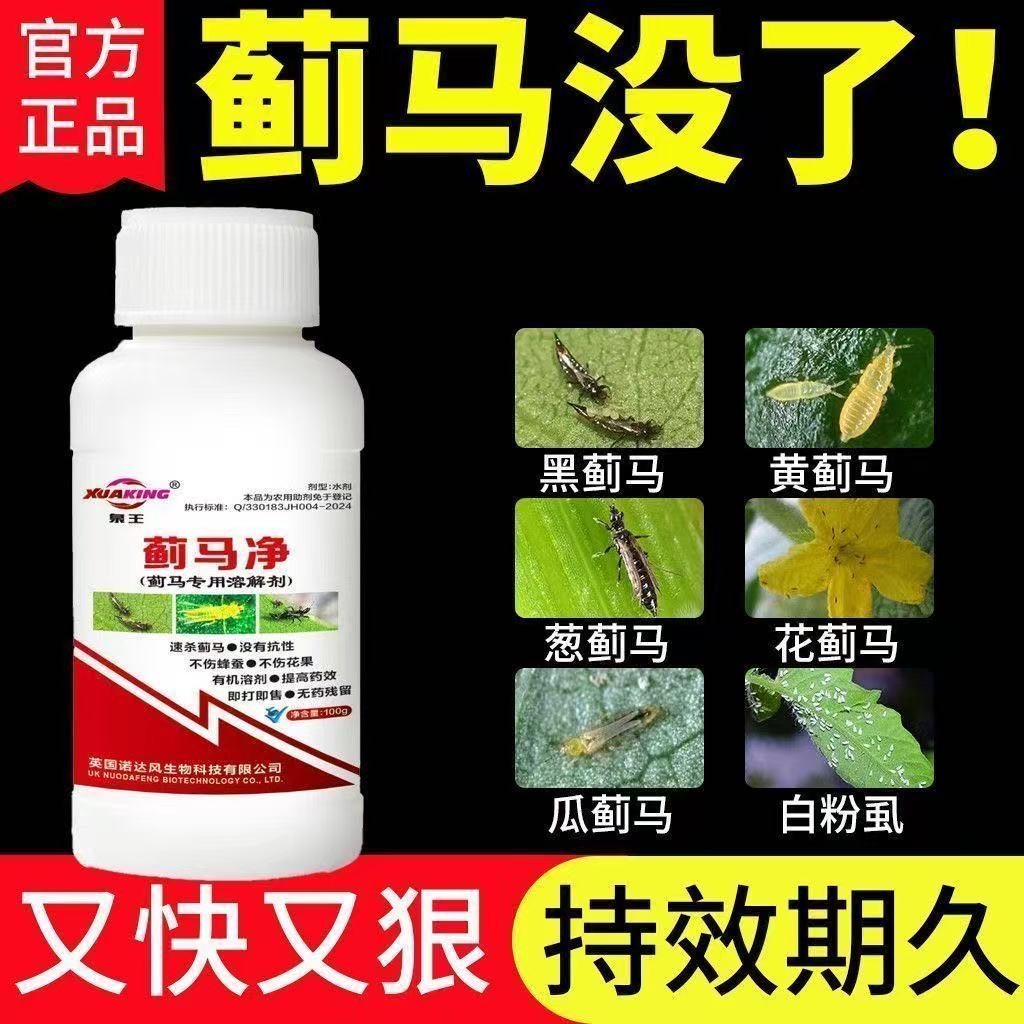 专用速溶瓜蓟马黑蓟马果树蔬菜豆角草莓茄子西花水稻助剂