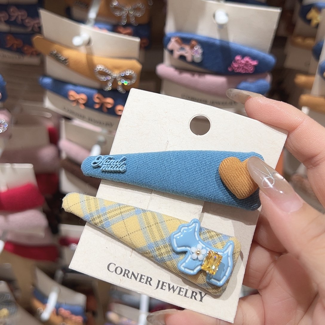 非金属蓝色小狗掰掰