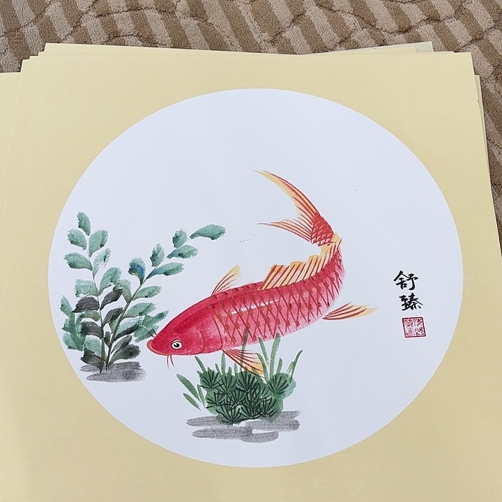 国画花鸟的翅膀和翅膀都是白色的