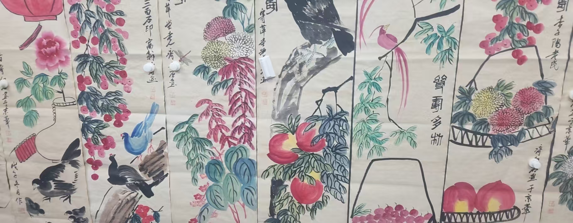 【优斯特】精品十二条屏装饰画通用链接