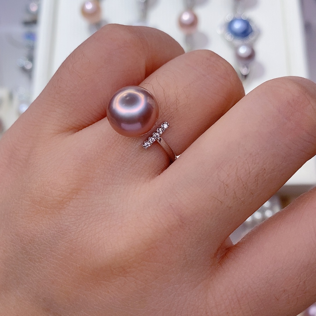 戒指未镶嵌淡水珍珠