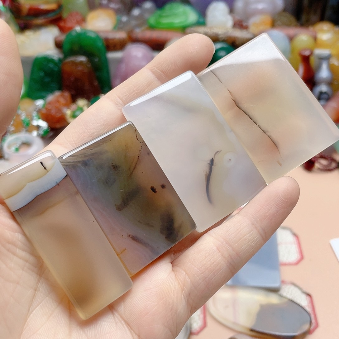 玛瑙/玉髓合金颈饰亓**禾