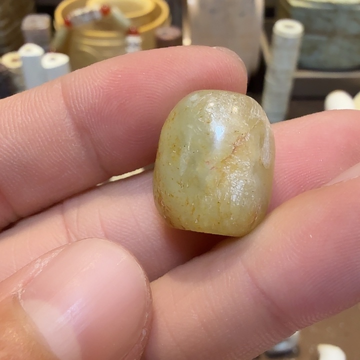 蛇纹石玉未镶嵌挂件?**?