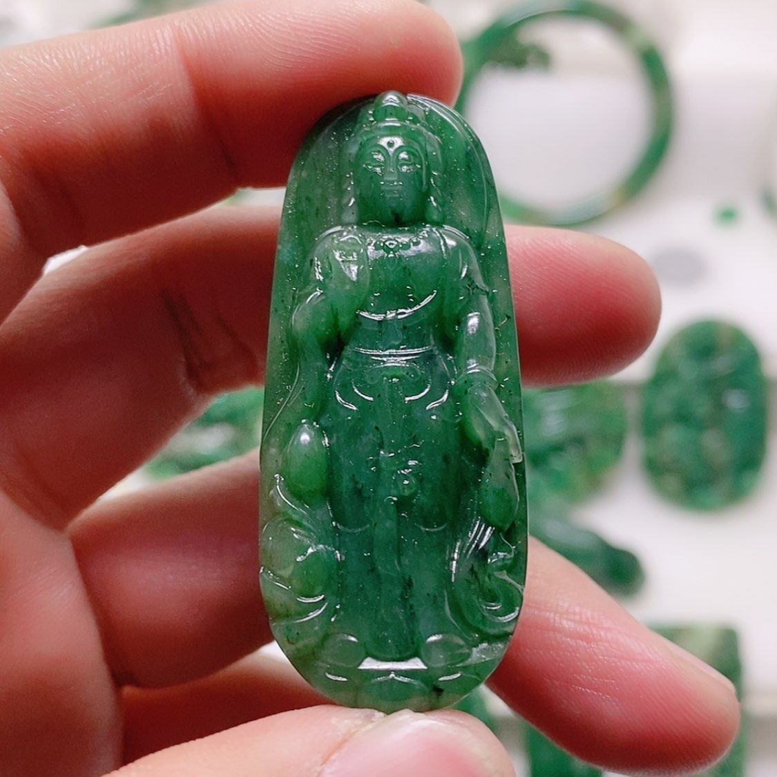 【闪购商品】独山玉挂件未镶嵌