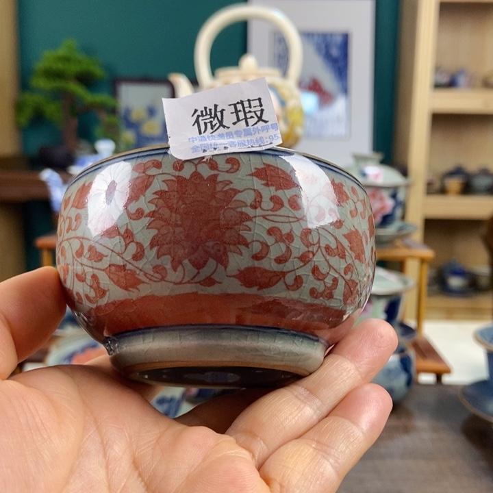 瓷片手工制作工艺精湛等特点为