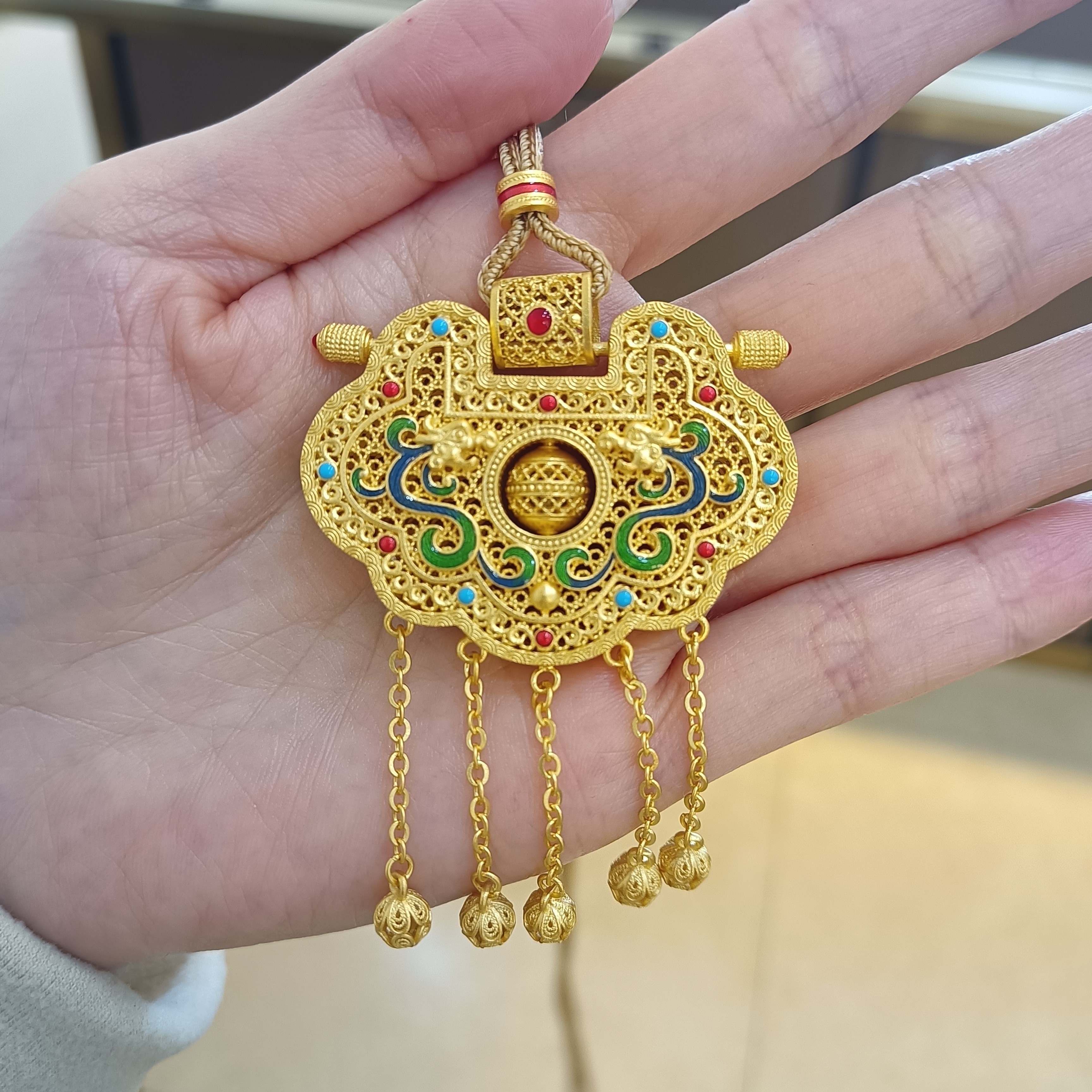 吊坠足银 宸饰珠宝足银999天子门生吊坠