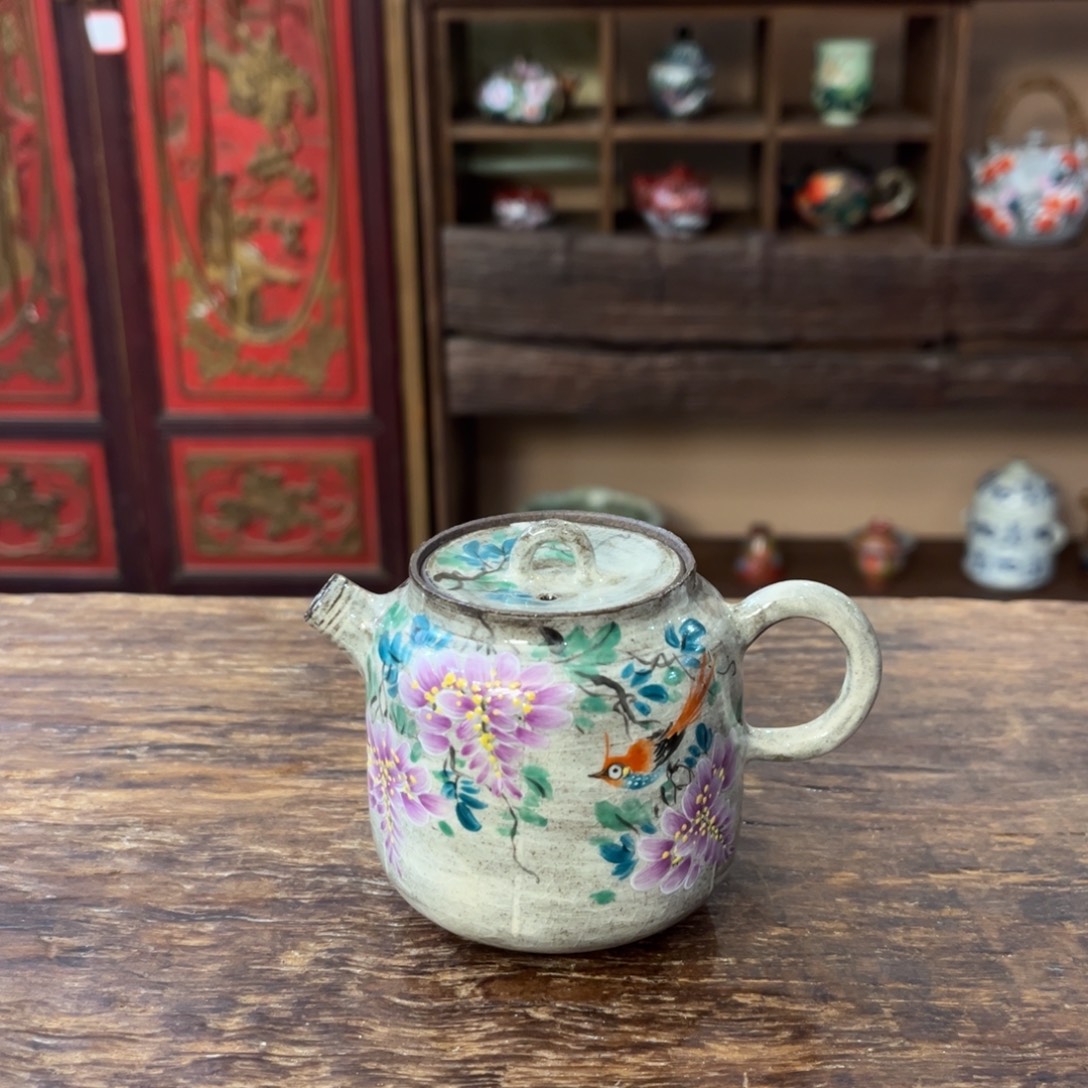 景德镇柴烧手工手绘陶瓷