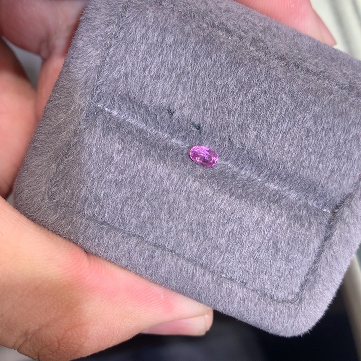 彩色蓝宝石裸石未镶嵌0.405克拉