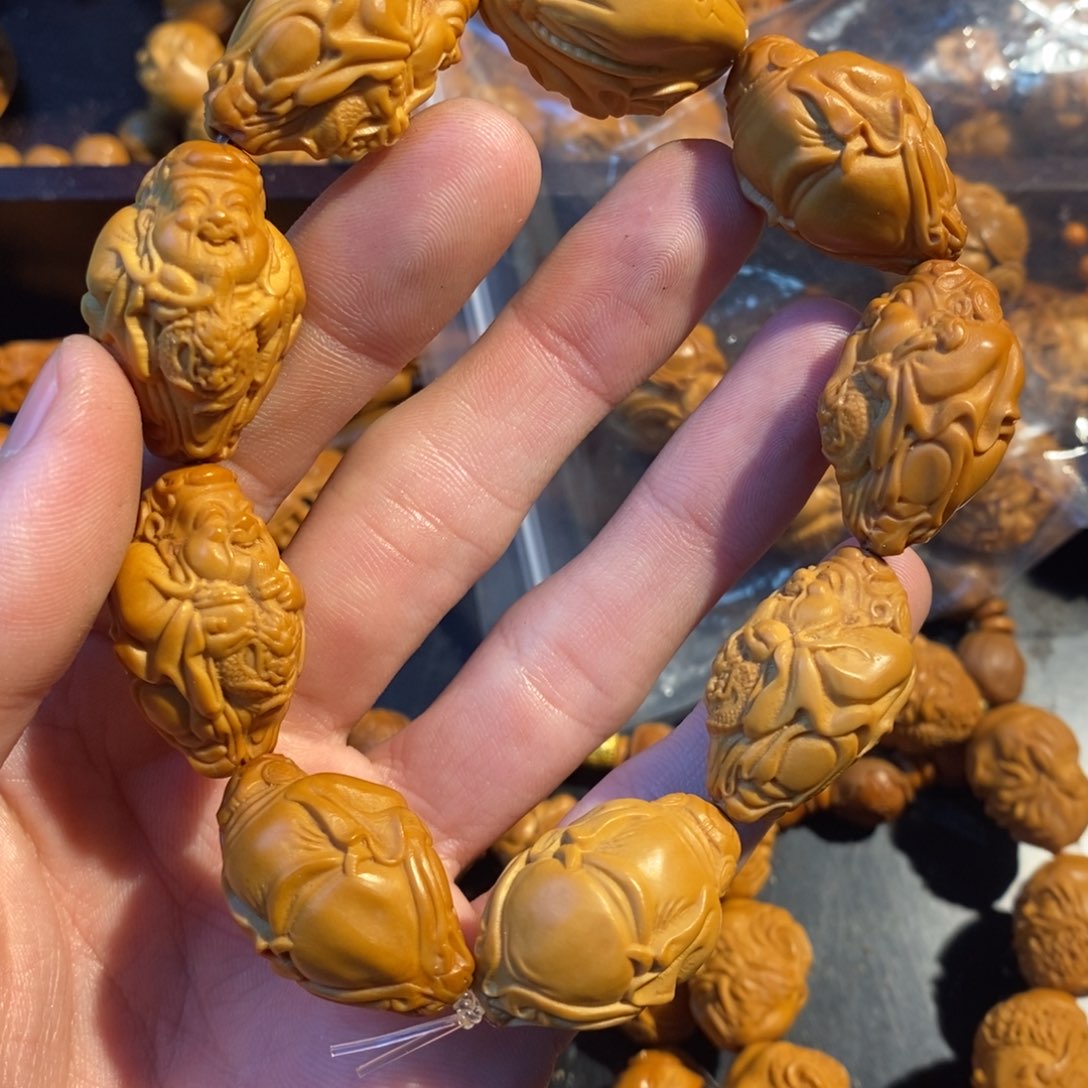 手串/手链橄榄核龙财