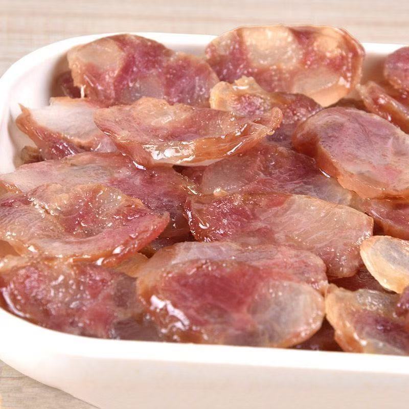 主播现场称重黑猪肉腊肠土猪肉自然风干特产手工传统咸香浓郁