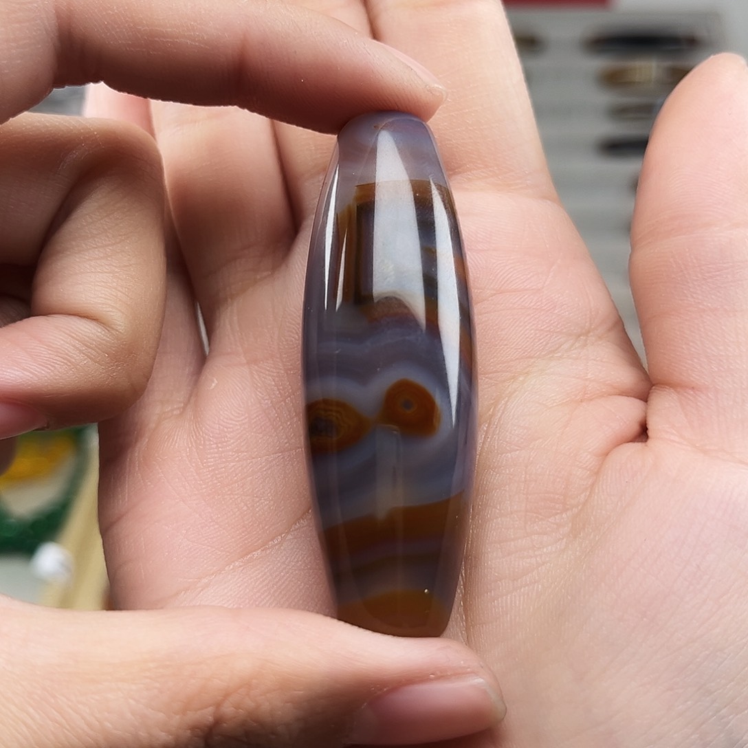 玛瑙/玉髓珠宝半成品未镶嵌喜*呀