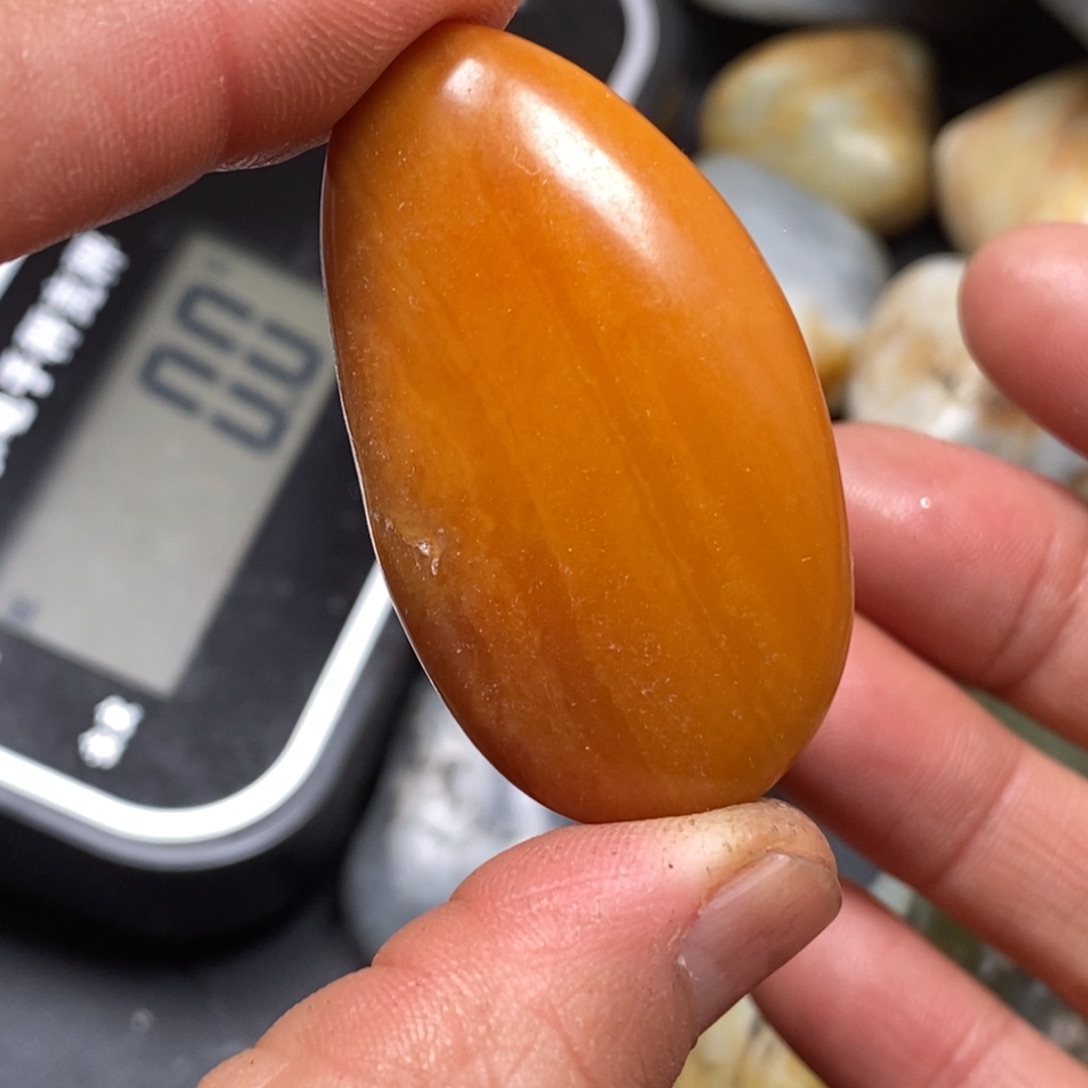 和田玉（糖玉）挂件未镶嵌