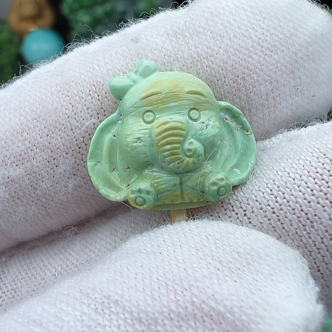 绿松石未镶嵌主播万丽