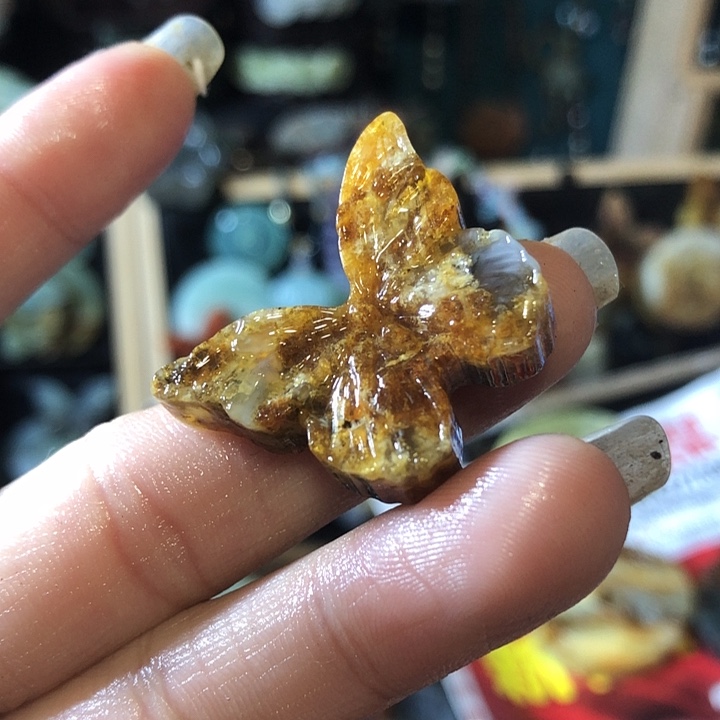 岫玉未镶嵌岫玉挂件