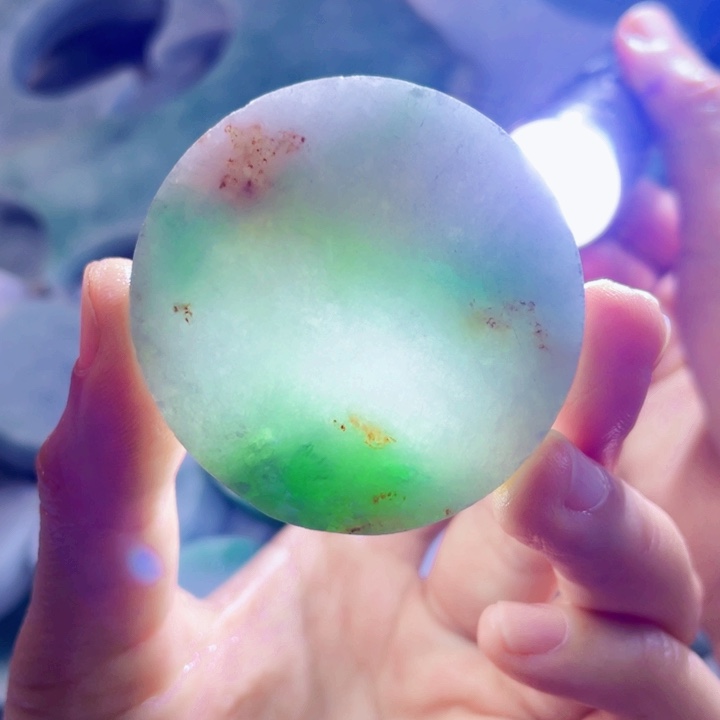 翡翠裸石天然A货翡翠